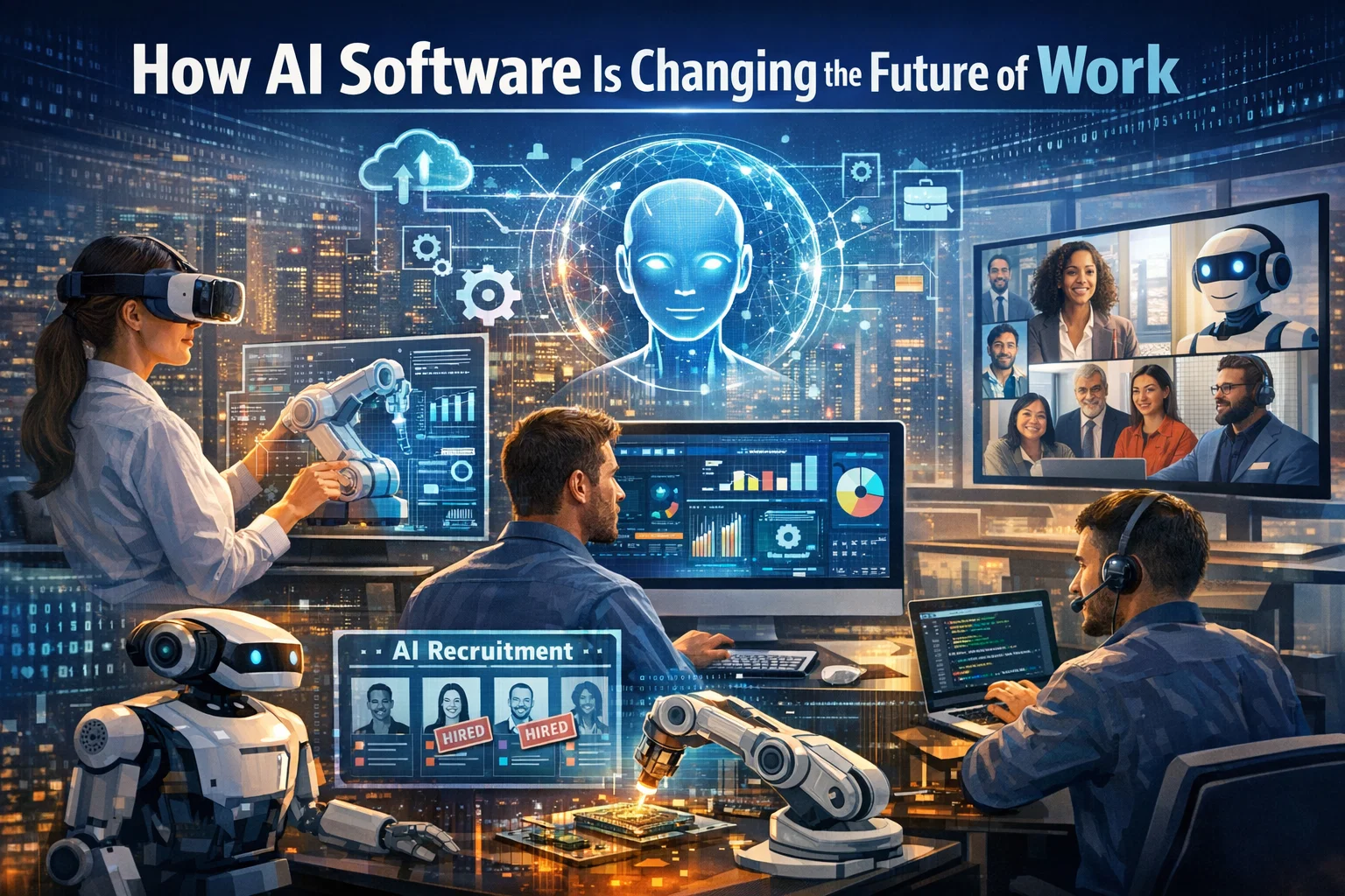 How AI Software Is Changing the Future of Work Hero Image