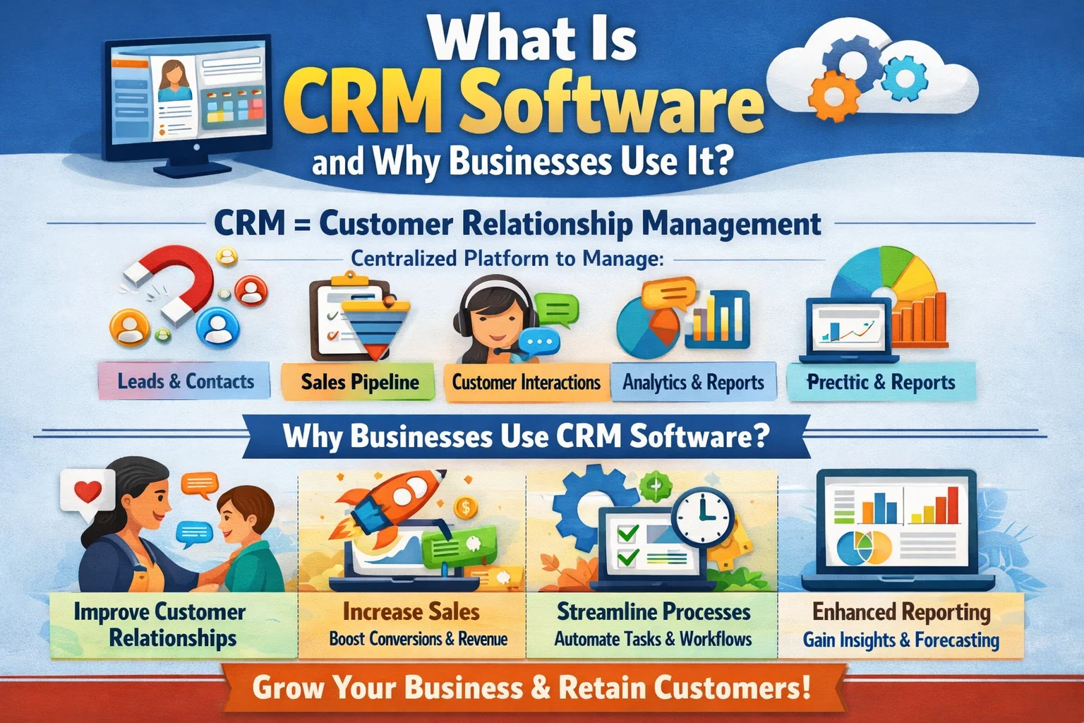 What Is CRM Software and Why Businesses Use It Hero Image